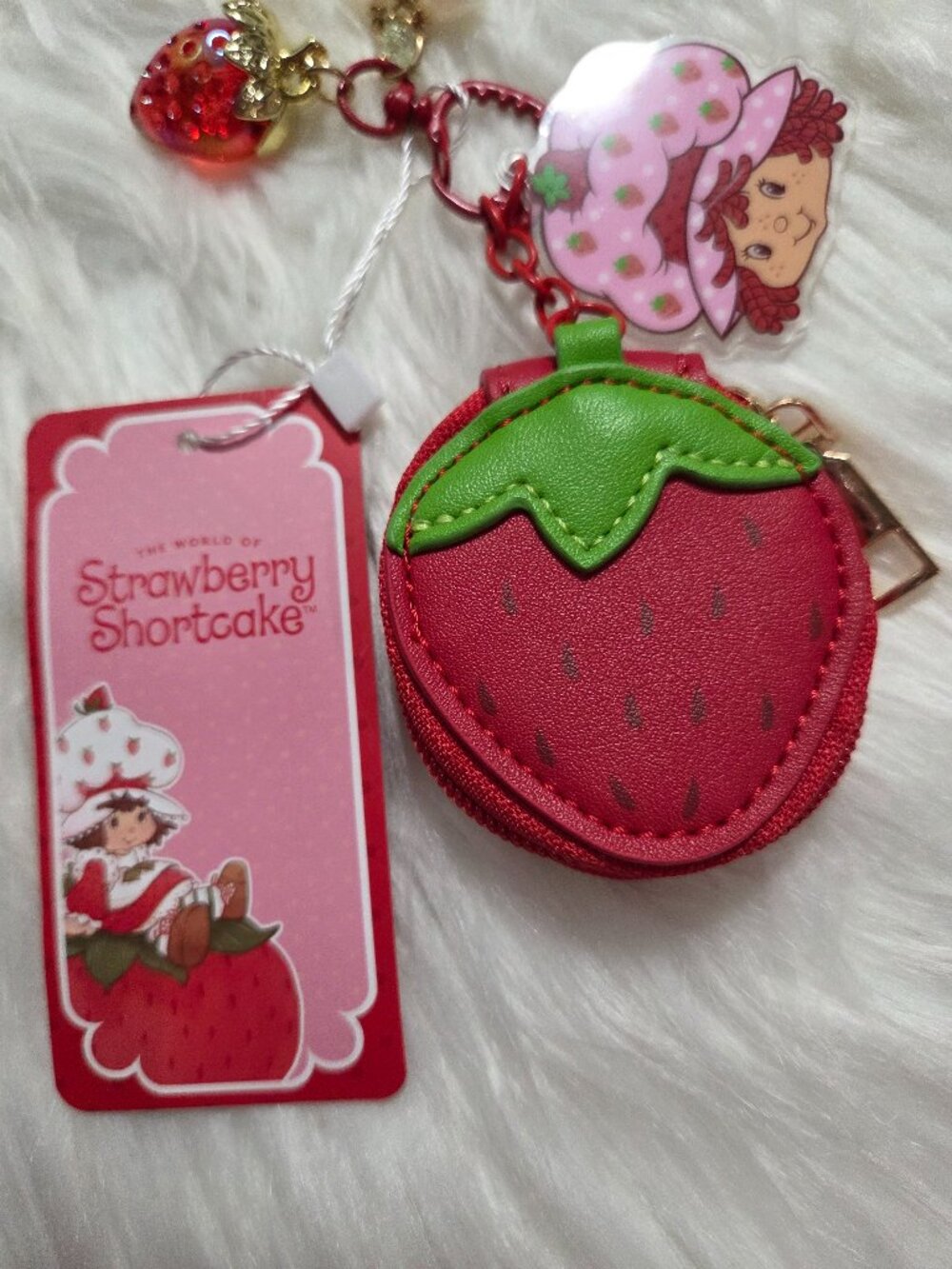 Strawberry Shortcake Coin Purse/Keychain - Picture 4 of 7
